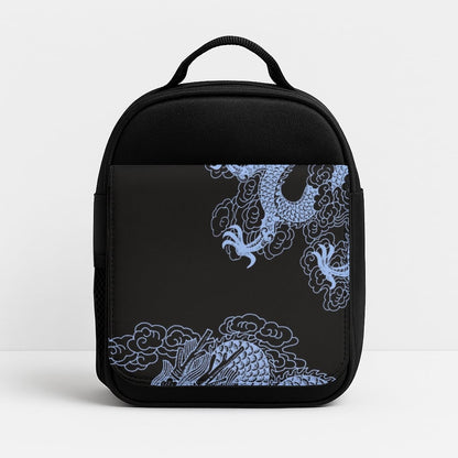 Dark Blue Dragon Insulated Lunchbox