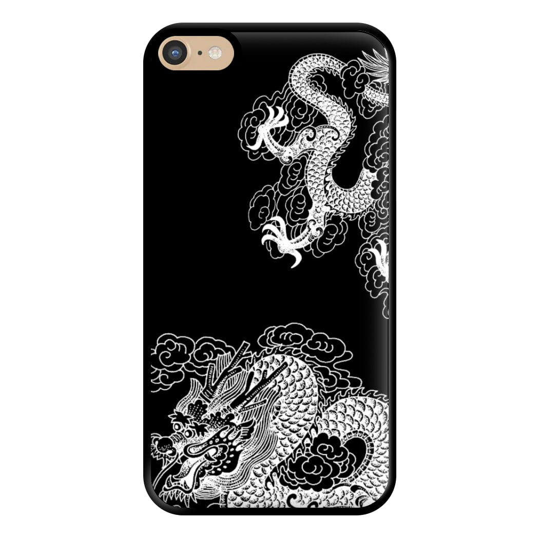 White Dragon Phone Case for iPhone 6 Plus / 7 Plus / 8 Plus