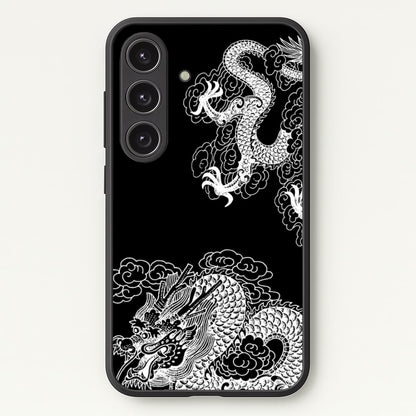 White Dragon  - Dragon Phone Case for Galaxy S25