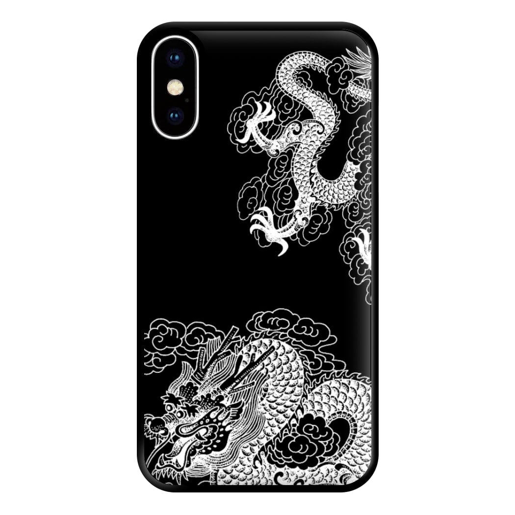 White Dragon Phone Case for iPhone XS Max