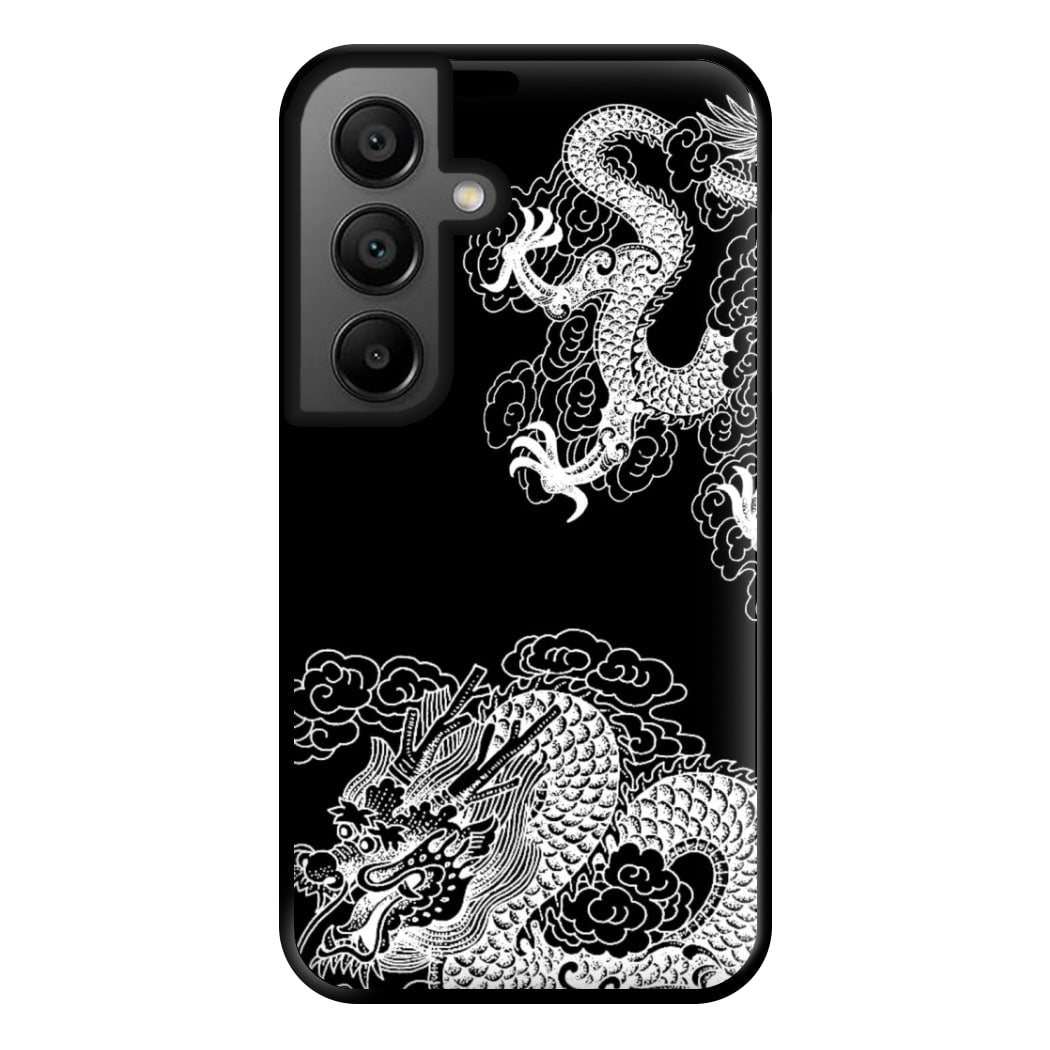 White Dragon Phone Case for Google Pixel 8