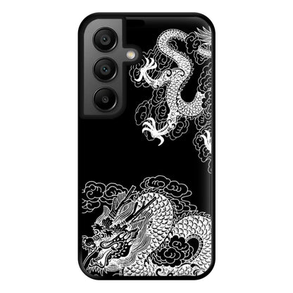 White Dragon Phone Case for Google Pixel 8