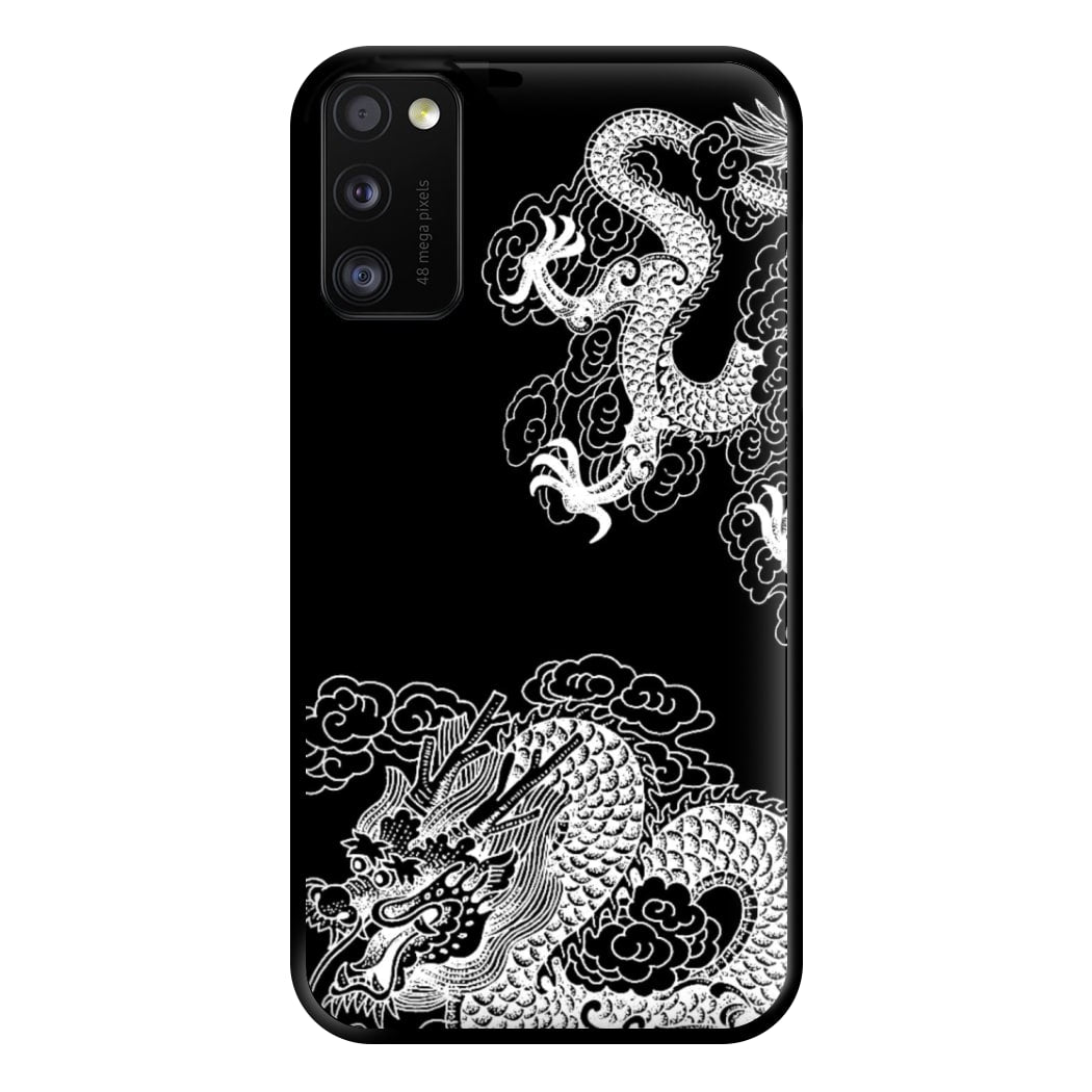 White Dragon Phone Case for Galaxy A41