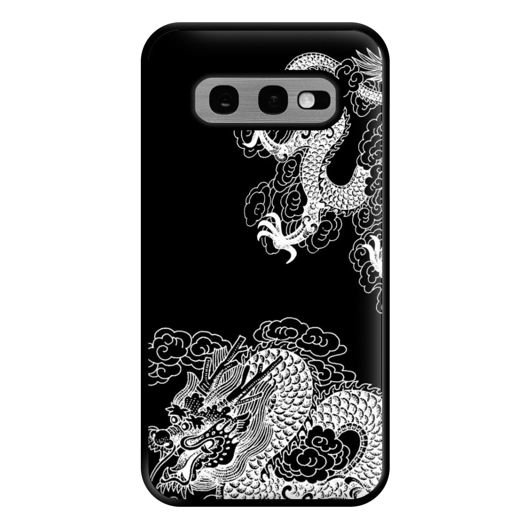 White Dragon Phone Case for Galaxy S10e