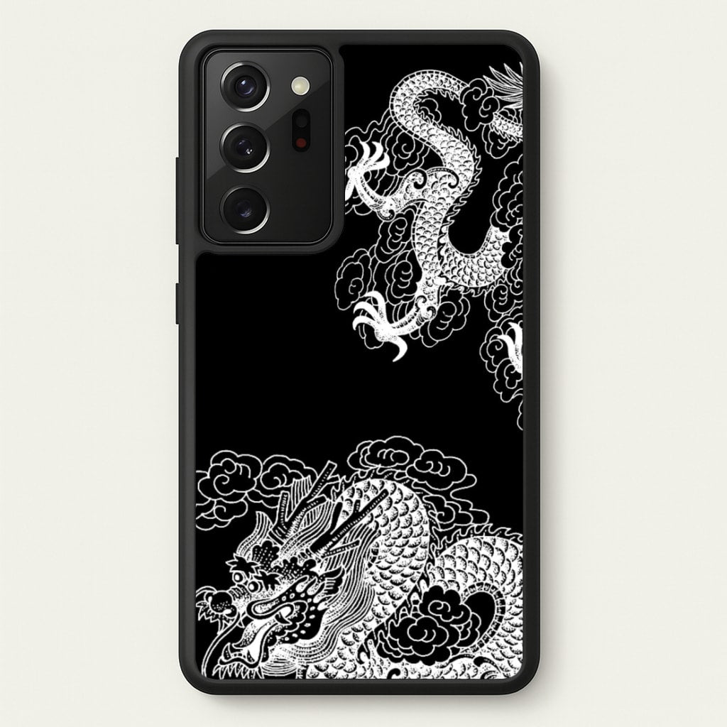 White Dragon  - Dragon Phone Case for Galaxy Note 20 Ultra