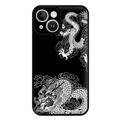 White Dragon Phone Case for iPhone 14