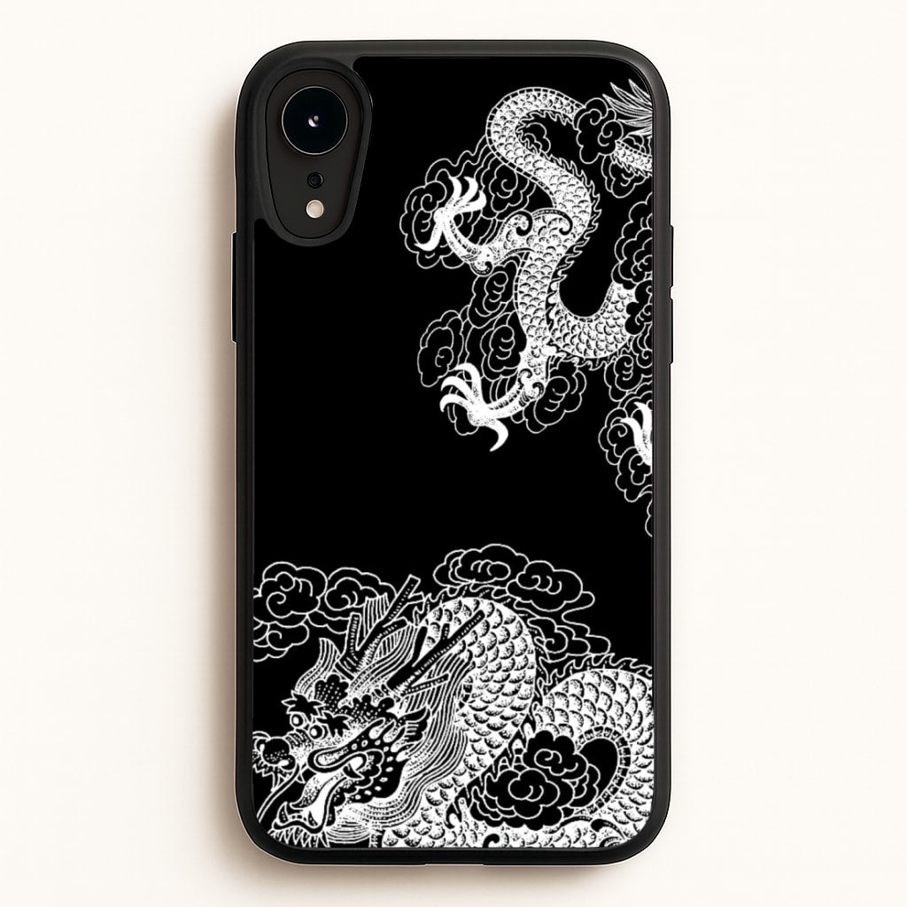 White Dragon  - Dragon Phone Case for iPhone XR