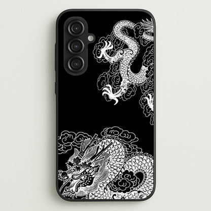 White Dragon  - Dragon Phone Case for Galaxy S23FE
