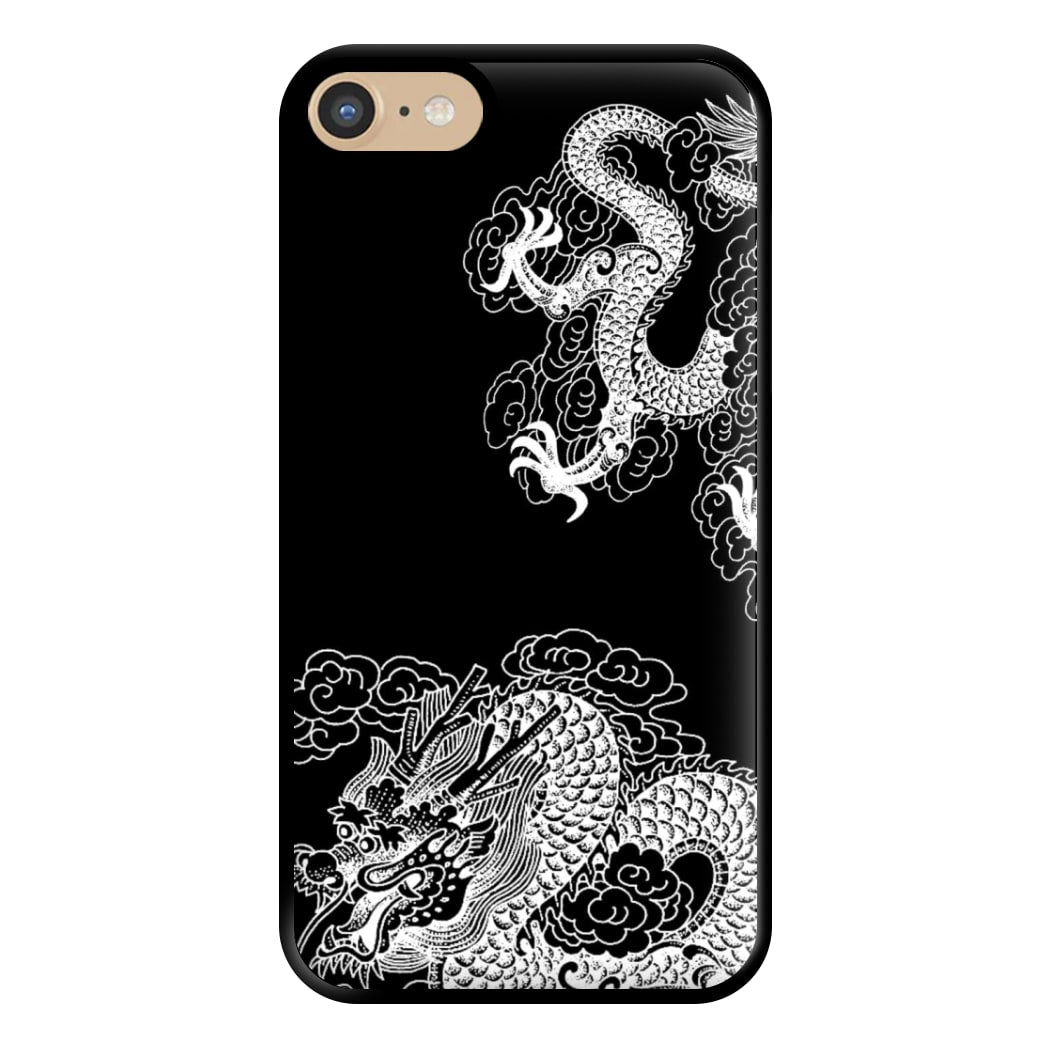 White Dragon Phone Case for iPhone 6 / 7 / 8 / SE