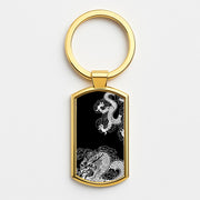 White Dragon Luxury Keyring 3