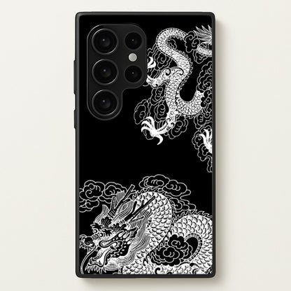 White Dragon  - Dragon Phone Case for Galaxy S24 Ultra