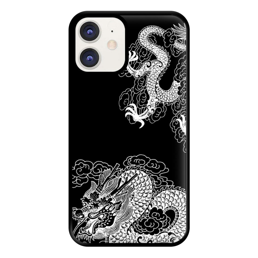 White Dragon Phone Case for iPhone 11