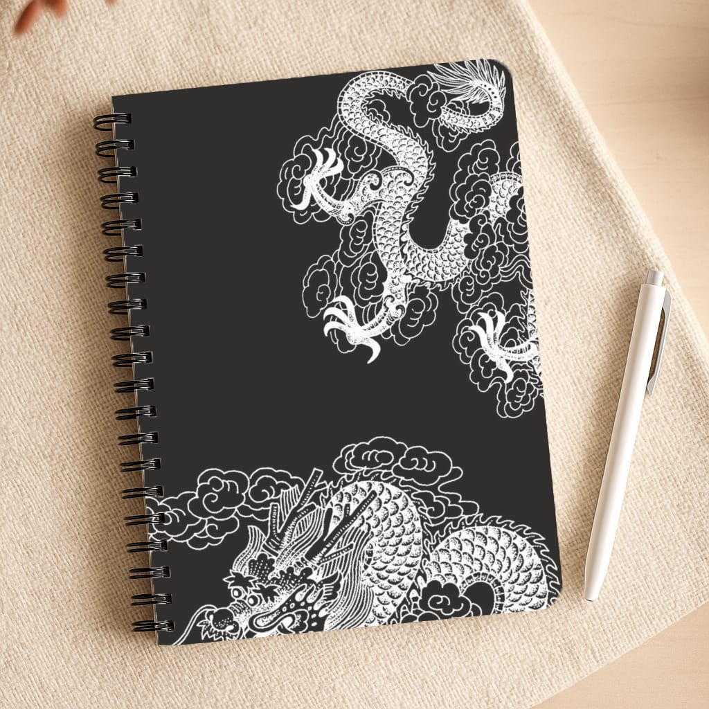 White Dragon Notepad