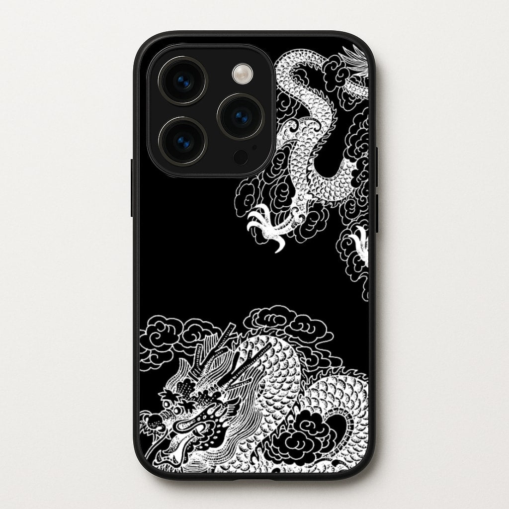 White Dragon  - Dragon Phone Case for iPhone 15 Pro Max