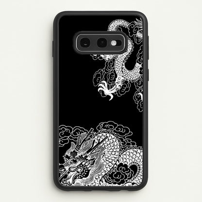 White Dragon  - Dragon Phone Case for Galaxy S10e