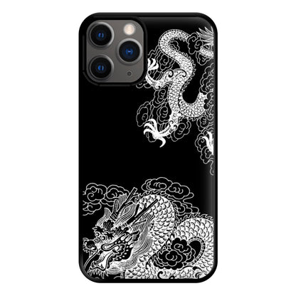 White Dragon Phone Case for iPhone 12 Pro Max