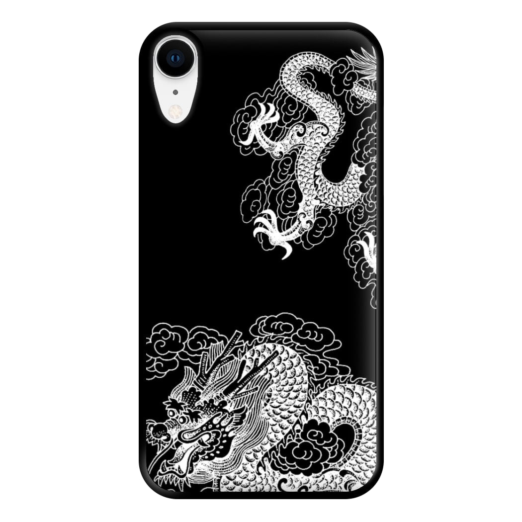 White Dragon Phone Case for iPhone XR