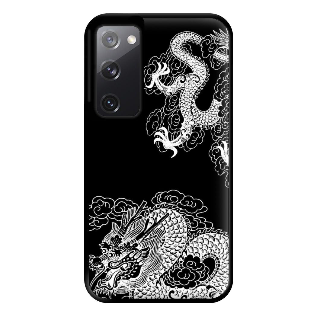 White Dragon Phone Case for Galaxy S20FE