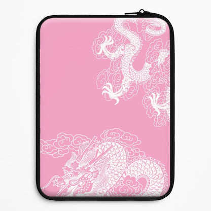 Pink Background Dragon Universal Laptop Sleeve