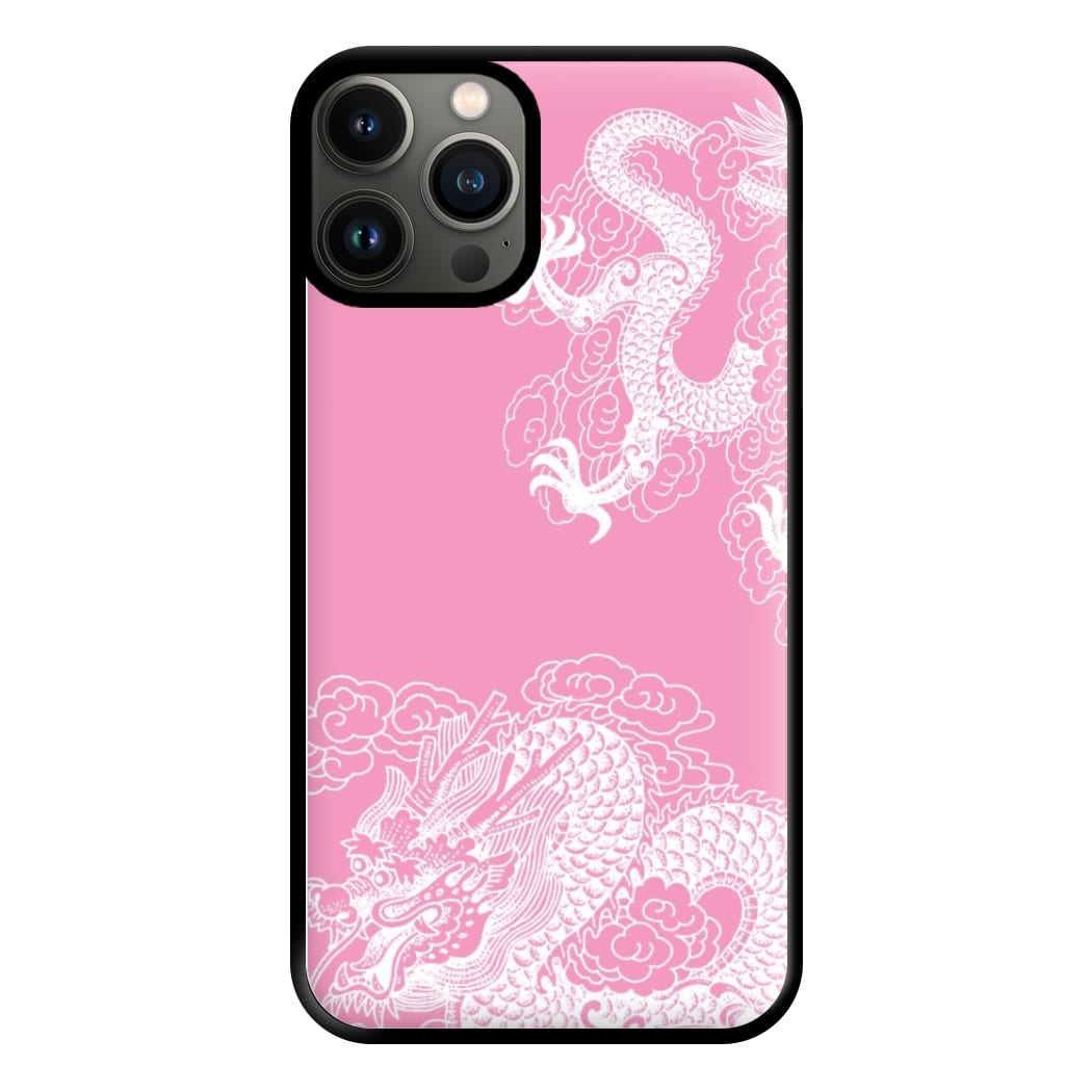 Pink Background Dragon Phone Case for iPhone 11 Pro Max