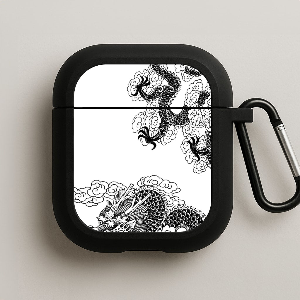 Black Dragon AirPods Case