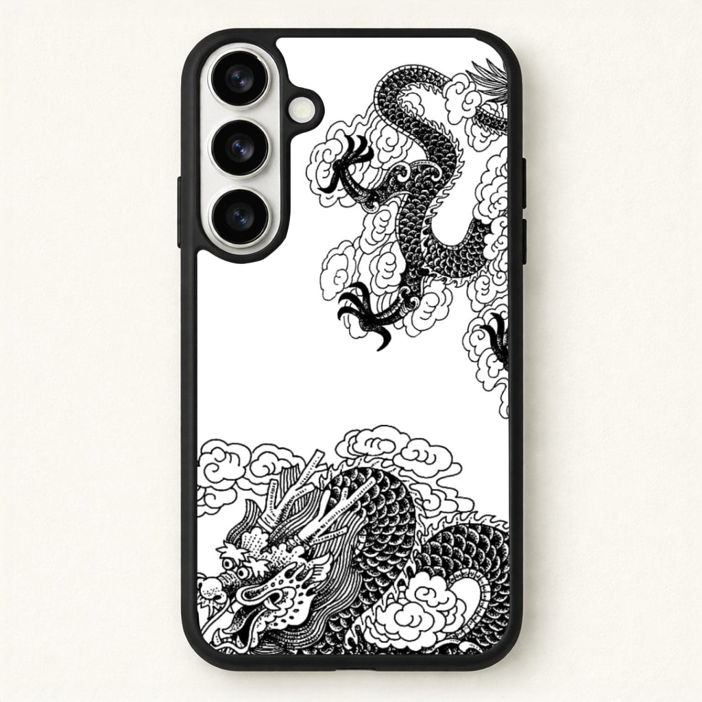 Black Dragon Phone Case for Galaxy S26