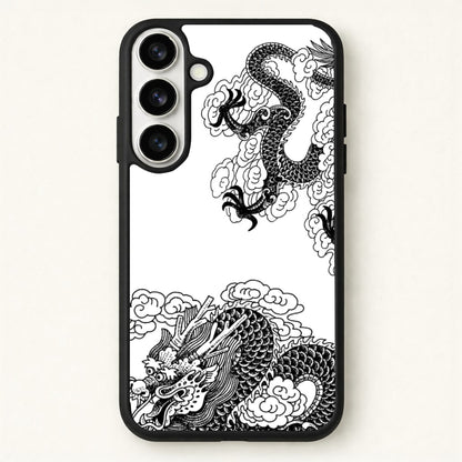 Black Dragon Phone Case for Galaxy S26