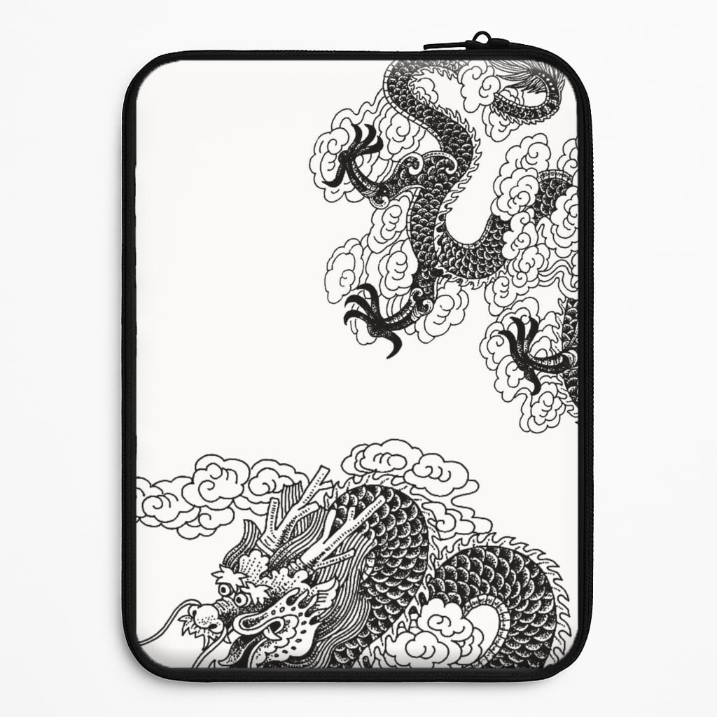 Black Dragon Laptop Sleeve