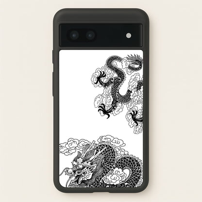 Black Dragon  - Dragon Phone Case for Google Pixel 6a