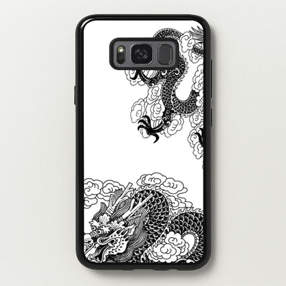 Black Dragon  - Dragon Phone Case for Galaxy S8