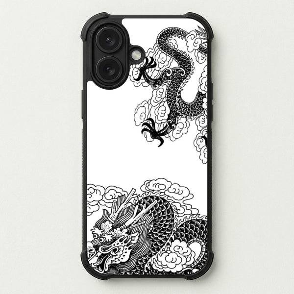 Black Dragon Phone Case — Bumper case