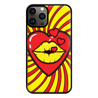 Spiral Kiss - Pop Art Phone Case for iPhone 11 Pro Max