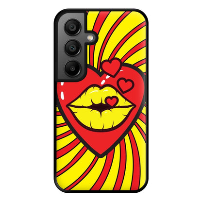 Spiral Kiss - Pop Art Phone Case for Google Pixel 8