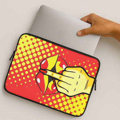Middle Finger Kiss - Pop Art MacBook Case