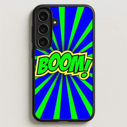Boom - Pop Art Phone Case for Galaxy S25FE