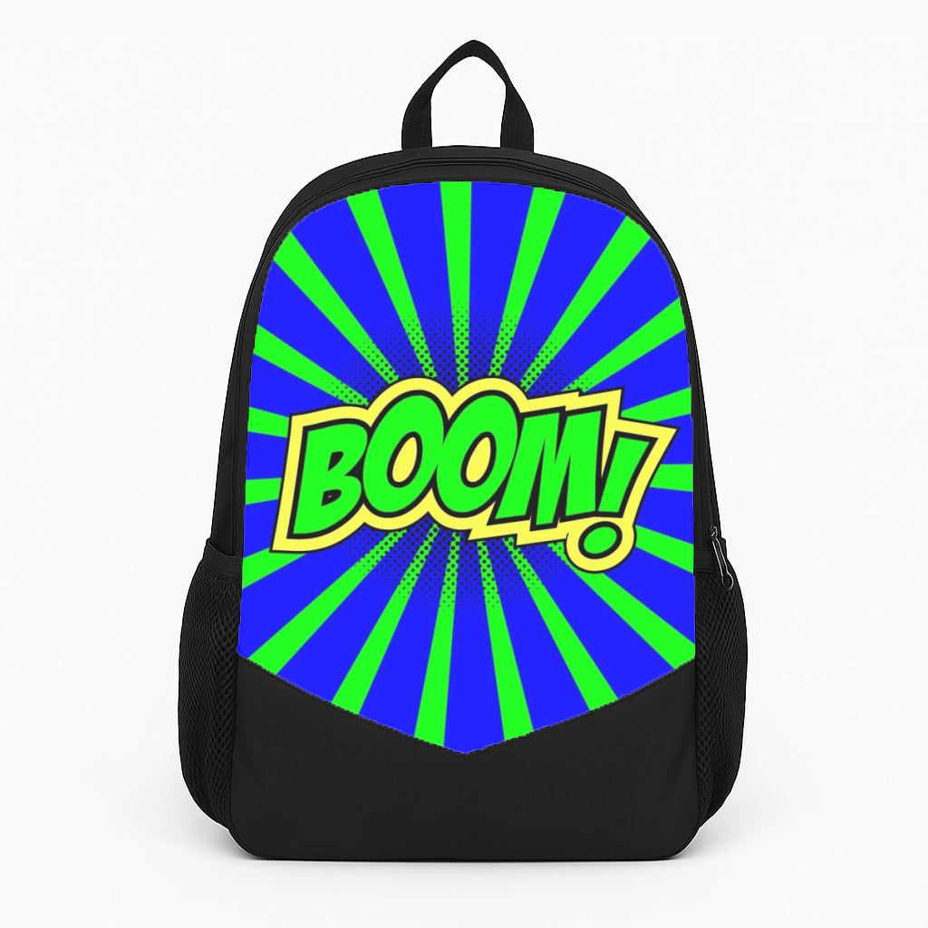Boom - Pop Art Large Backpack