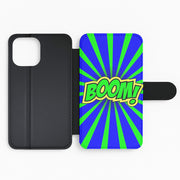 Boom - Pop Art Flip / Wallet Phone Case 2