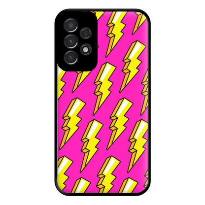 Pop Art Lightning Phone Case for Galaxy A53