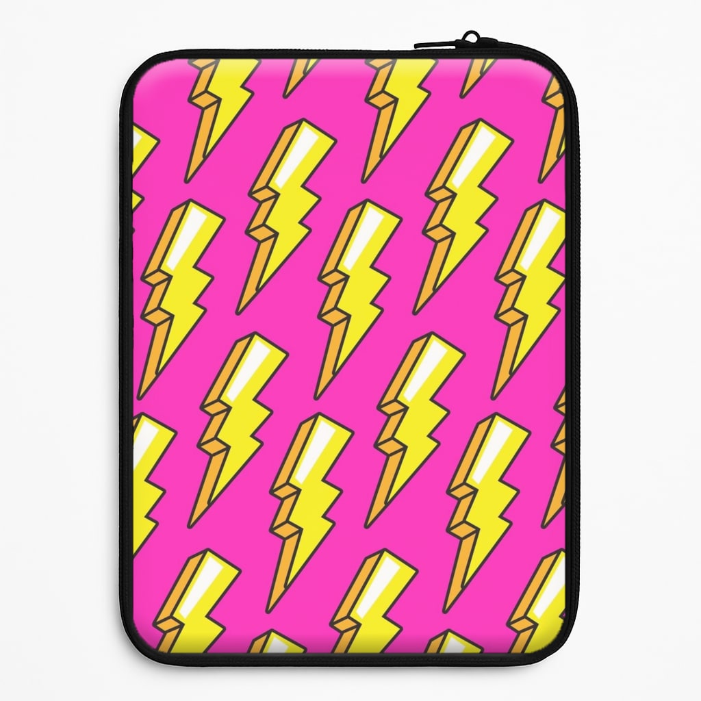 Pop Art Lightning Laptop Sleeve