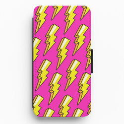 Pop Art Lightning Flip / Wallet Phone Case