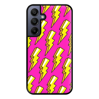 Pop Art Lightning Phone Case for Galaxy A15