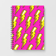 Pop Art Lightning Notebook 1