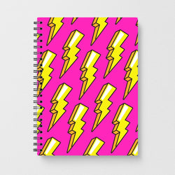Pop Art Lightning Notebook