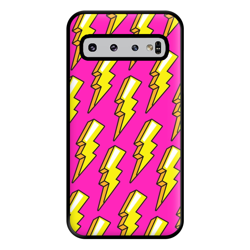 Pop Art Lightning Phone Case for Galaxy S10 Plus