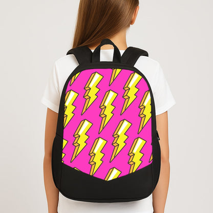 Pop Art Lightning Large School Bag