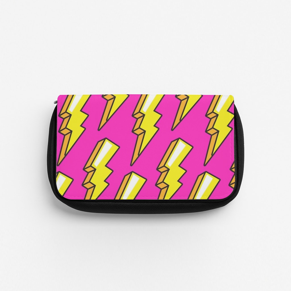 Pop Art Lightning Pencil Case