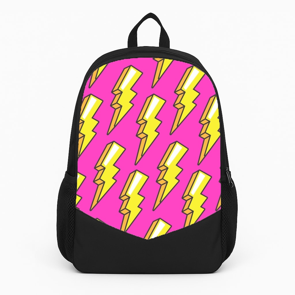 Pop Art Lightning Large Backpack