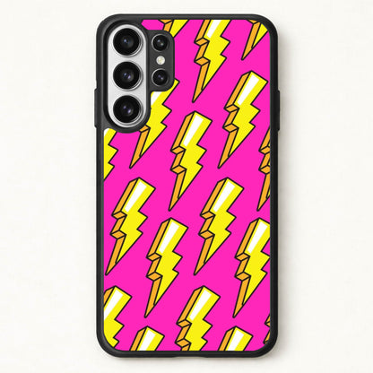 Pop Art Lightning Phone Case for Galaxy S26 Ultra