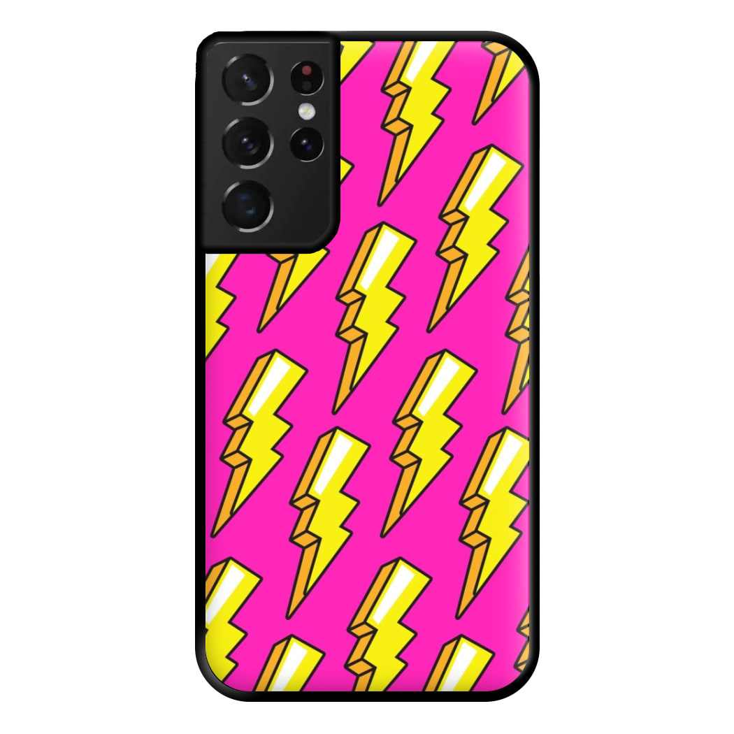 Pop Art Lightning Phone Case for Galaxy S21 Ultra