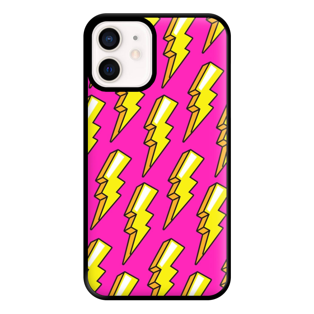 Pop Art Lightning Phone Case for iPhone 12 Mini